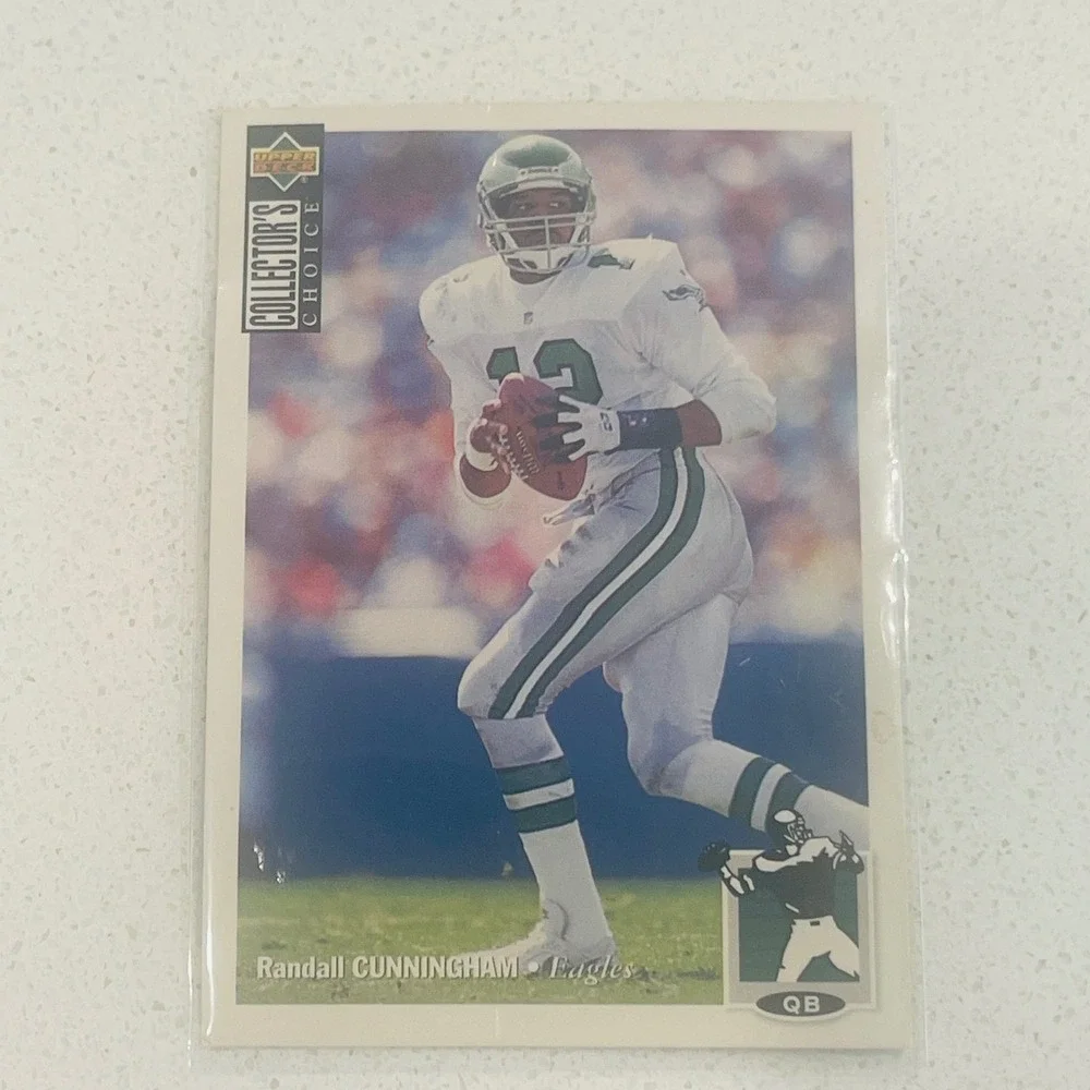 1994 Upper Deck Collector's Choice Randall Cunningham Philadelphia Eagles #21 QB